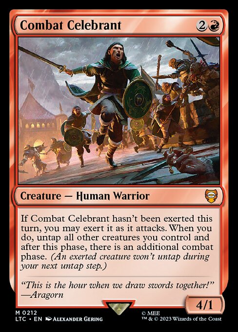 Combat Celebrant (212) [Tales of Middle-earth Commander]