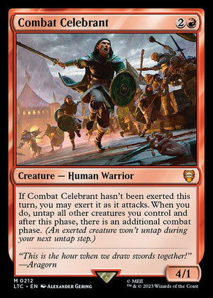 Combat Celebrant (212) [Tales of Middle-earth Commander]