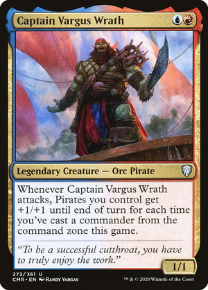 Captain Vargus Wrath (273) [Commander Legends]