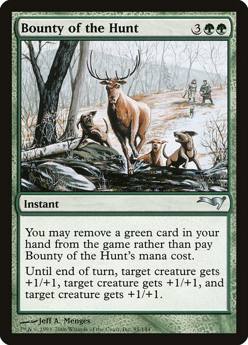 Bounty of the Hunt (85) [Coldsnap Theme Decks]