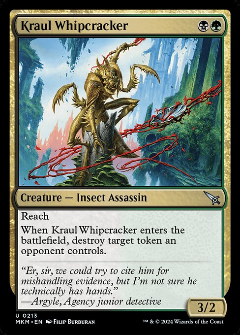 Kraul Whipcracker (213) [Murders at Karlov Manor]
