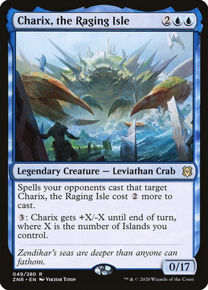 Charix, the Raging Isle (49p) [Zendikar Rising Promos]