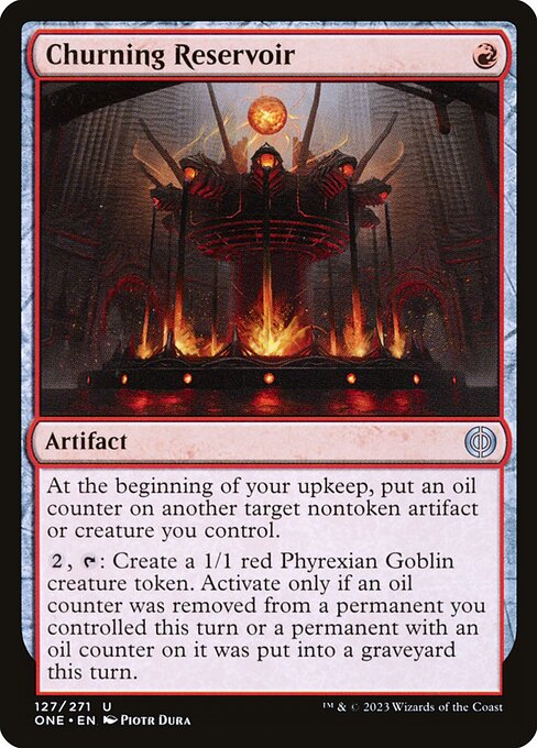Churning Reservoir (127) [Phyrexia: All Will Be One]