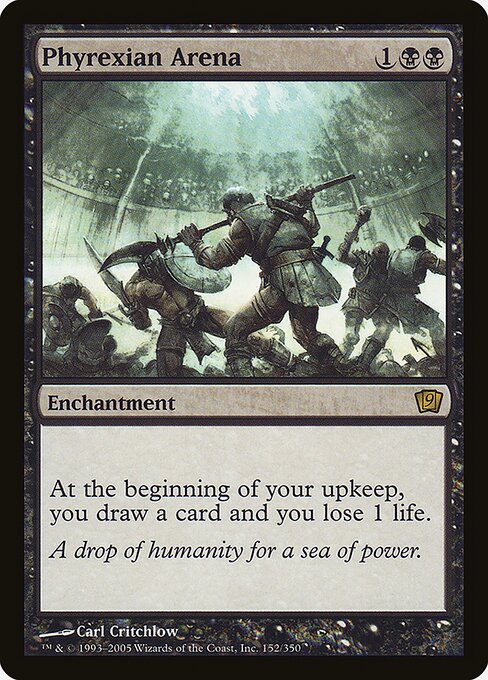 Phyrexian Arena (152★) [Ninth Edition]