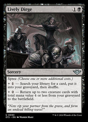 Lively Dirge (93) [Outlaws of Thunder Junction]