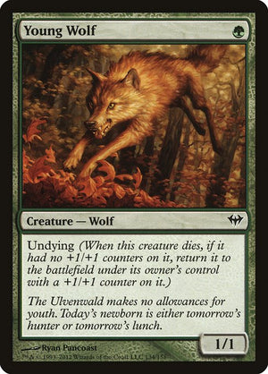Young Wolf (134) [Dark Ascension]