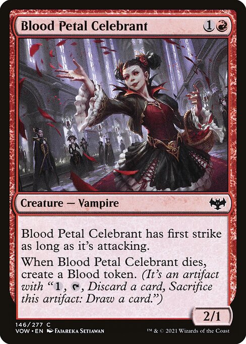 Blood Petal Celebrant (146) [Innistrad: Crimson Vow]