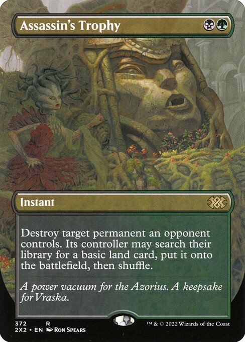 Assassin's Trophy (372) [Double Masters 2022] [Borderless]