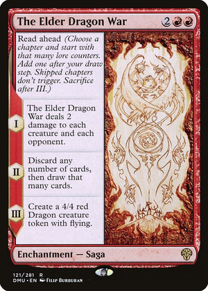 The Elder Dragon War (121) [Dominaria United]