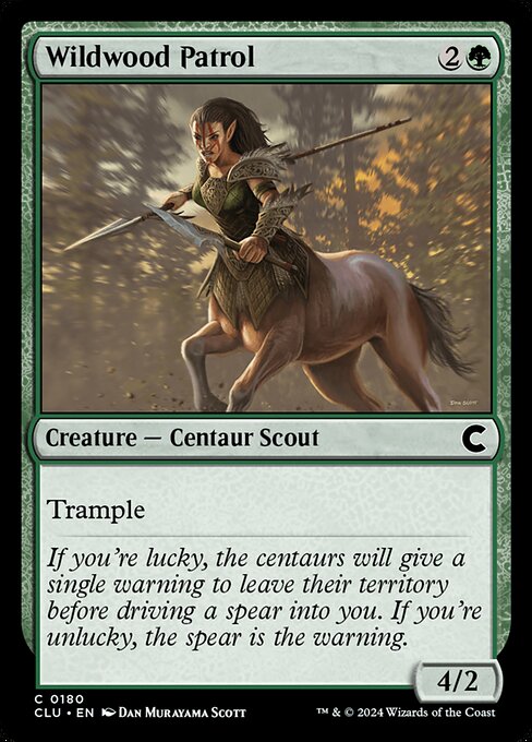 Wildwood Patrol (180) [Ravnica: Clue Edition]