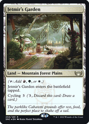 Jetmir's Garden (250s) [Streets of New Capenna Promos]