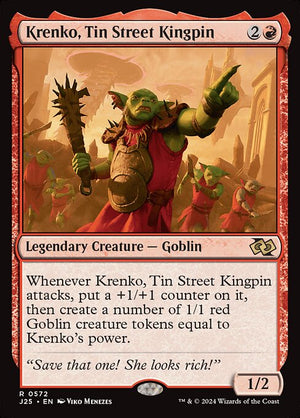 Krenko, Tin Street Kingpin (572) [Foundations Jumpstart]