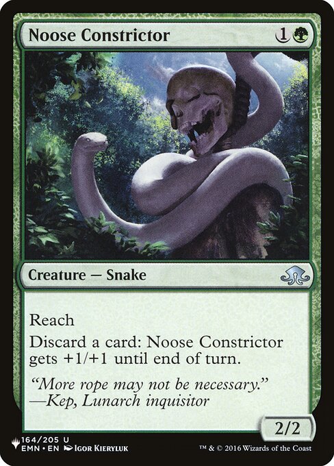 Noose Constrictor (EMN-164) [The List]