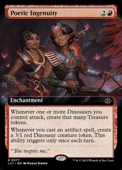 Poetic Ingenuity (377) [The Lost Caverns of Ixalan] [Extended Art]