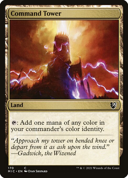 Command Tower (170) [Midnight Hunt Commander]