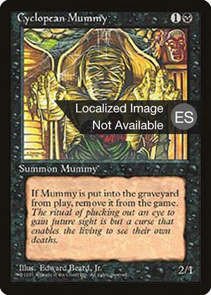 Cyclopean Mummy (128) [Fourth Edition Foreign Black Border]