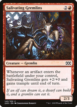 Salivating Gremlins (143) [Double Masters]