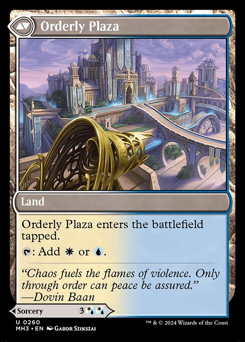Suppression Ray // Orderly Plaza (260) [Modern Horizons 3]
