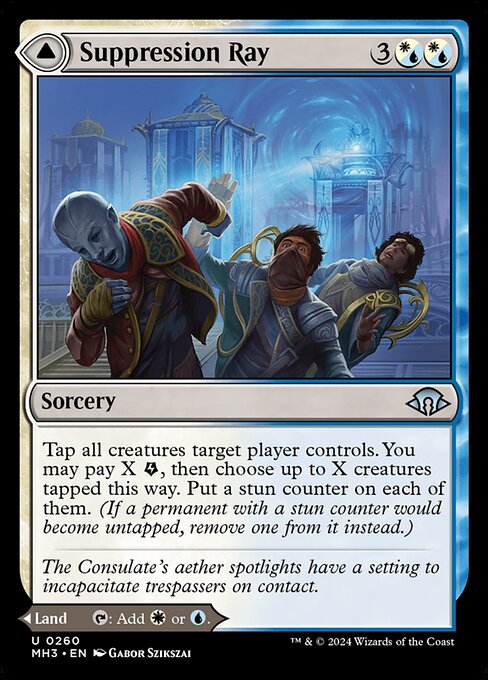Suppression Ray // Orderly Plaza (260) [Modern Horizons 3]