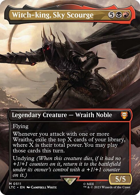 Witch-king, Sky Scourge (511) [Tales of Middle-earth Commander] [Borderless]