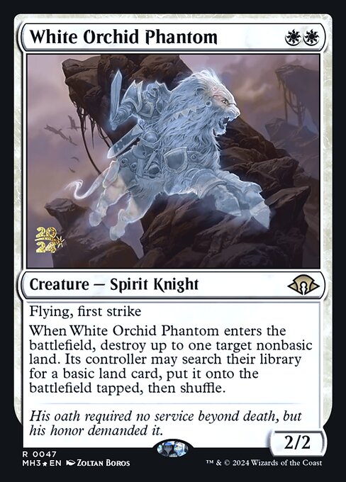 White Orchid Phantom (47s) [Modern Horizons 3 Promos]