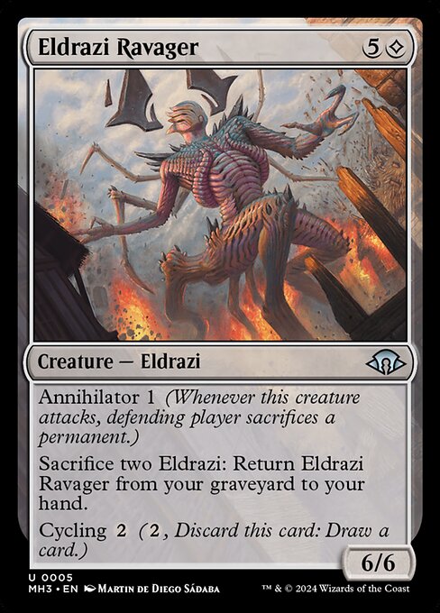 Eldrazi Ravager (5) [Modern Horizons 3]