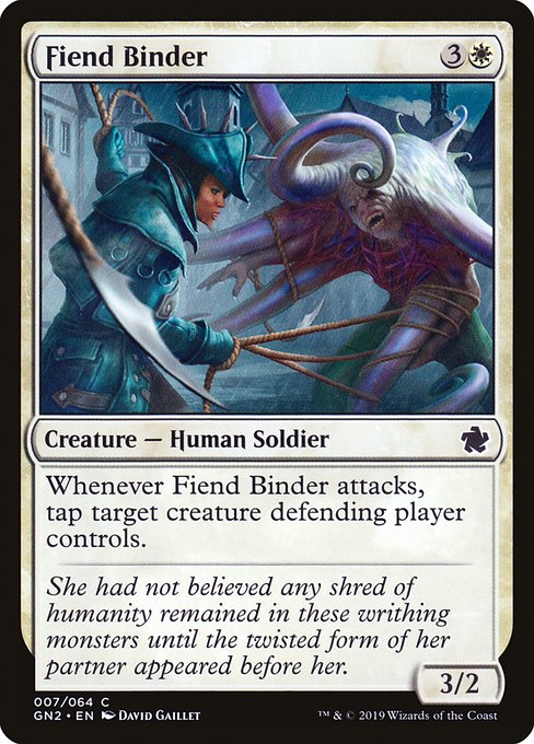 Fiend Binder (7) [Game Night 2019]