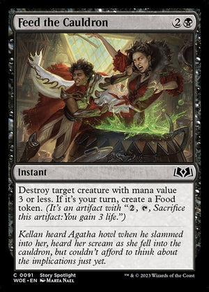 Feed the Cauldron (91) [Wilds of Eldraine]