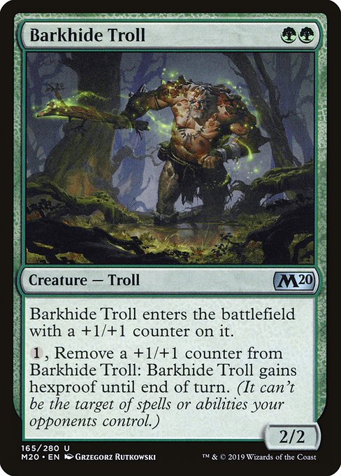 Barkhide Troll (165) [Core Set 2020]