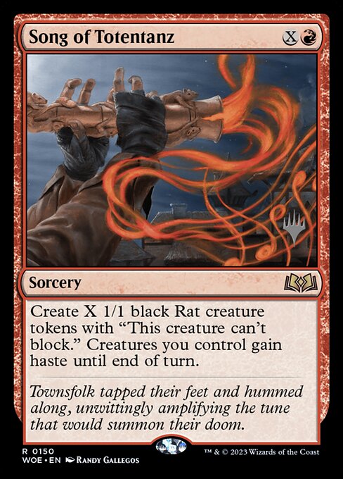 Song of Totentanz (150p) [Wilds of Eldraine Promos]