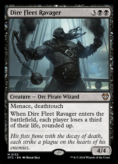 Dire Fleet Ravager (132) [Outlaws of Thunder Junction Commander]