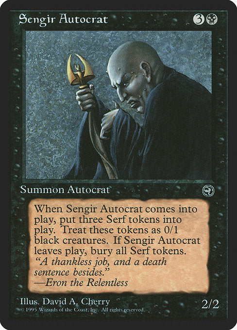 Sengir Autocrat (56) [Homelands]