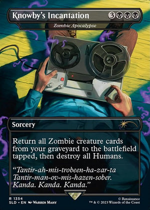 Zombie Apocalypse (1354) [Secret Lair Drop] [Borderless]