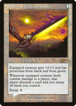 Sword of Feast and Famine (6) [Judge Gift Cards 2014]
