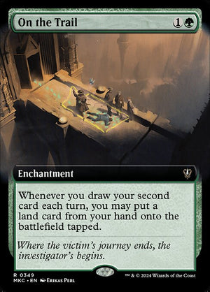 On the Trail (349) [Murders at Karlov Manor Commander] [Extended Art]