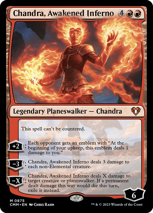 Chandra, Awakened Inferno (875) [Commander Masters]