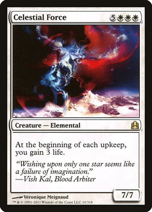 Celestial Force (10) [Commander 2011]