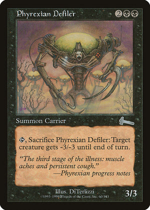 Phyrexian Defiler (60) [Urza's Legacy]