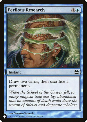 Perilous Research (MMA-58) [The List]