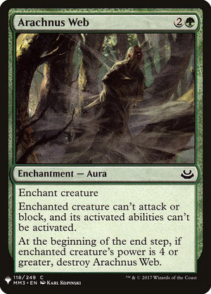 Arachnus Web (MM3-118) [The List]