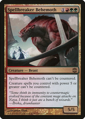 Spellbreaker Behemoth (60) [Magic Player Rewards 2009]