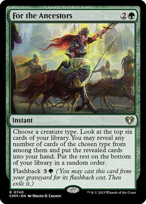For the Ancestors (740) [Commander Masters]