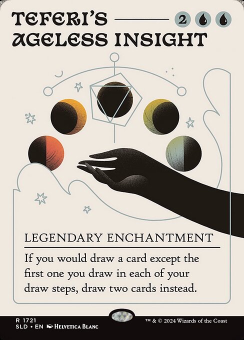 Teferi's Ageless Insight (1721) [Secret Lair Drop]