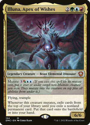 Illuna, Apex of Wishes (154) [Dominaria United Commander]