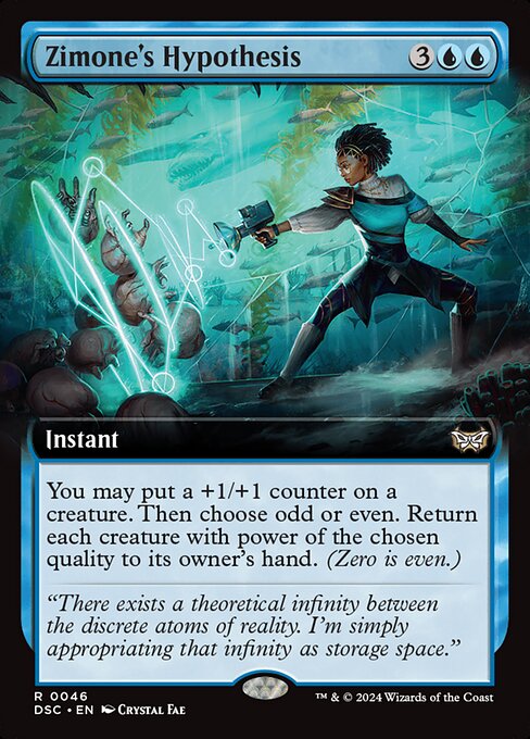 Zimone's Hypothesis (46) [Duskmourn: House of Horror Commander]