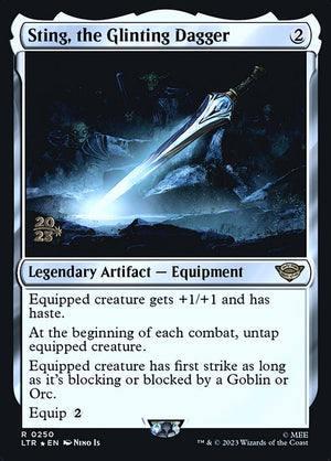 Sting, the Glinting Dagger (250s) [Tales of Middle-earth Promos]