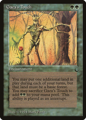 Gaea's Touch (77) [The Dark]