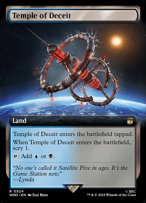 Temple of Deceit (524) [Doctor Who] [Extended Art]
