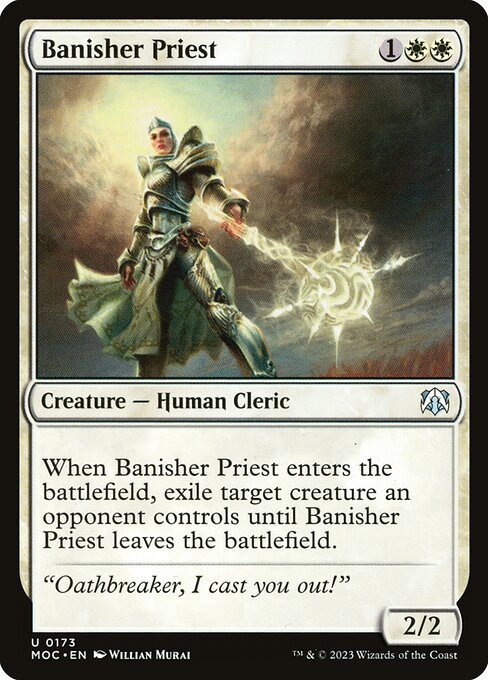 Banisher Priest (173) [March of the Machine Commander]
