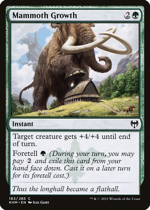 Mammoth Growth (183) [Kaldheim]